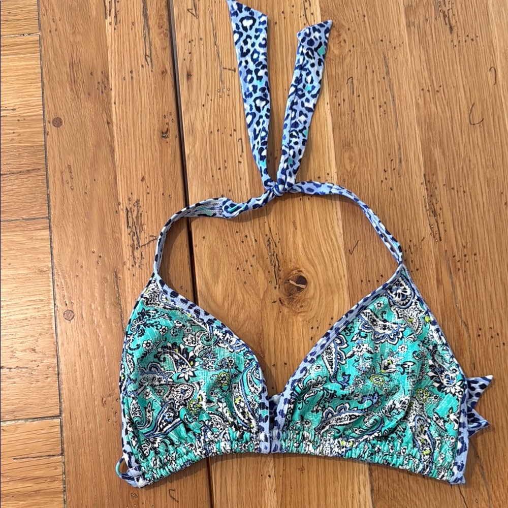 Profile Blush Paisley D Cup Bikini Top